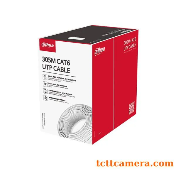 Cáp mạng UTP CAT6 lõi đồng 305m Dahua DH-PFM920I-6UN-C