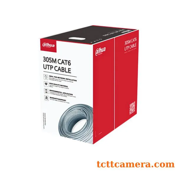 Cáp mạng UTP CAT6 lõi đồng 305m Dahua DH-PFM920I-6UN-CN