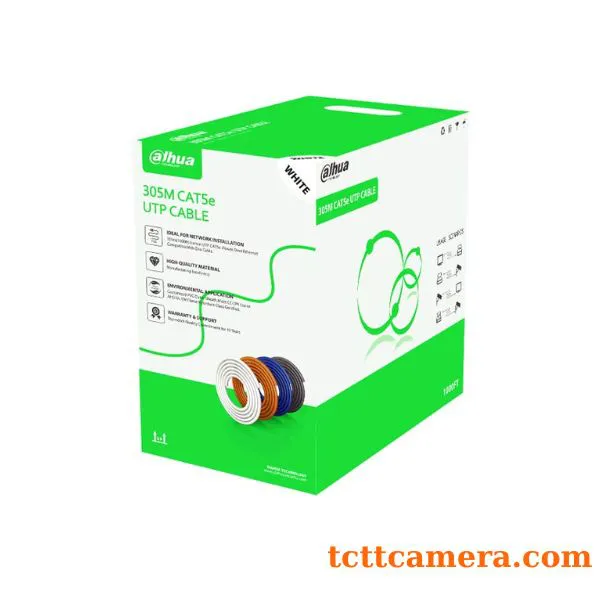 Cáp mạng UTP CAT5e lõi hợp kim 305m Dahua DH-PFM922I-5EUN-C