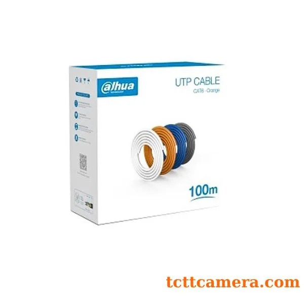 Cáp mạng UTP CAT6 lõi hợp kim 100m Dahua DH-PFM922I-6UN-C-100