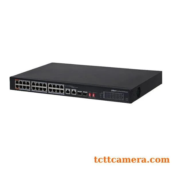 Switch PoE 24 port Dahua DH-PFS3226-24ET-240