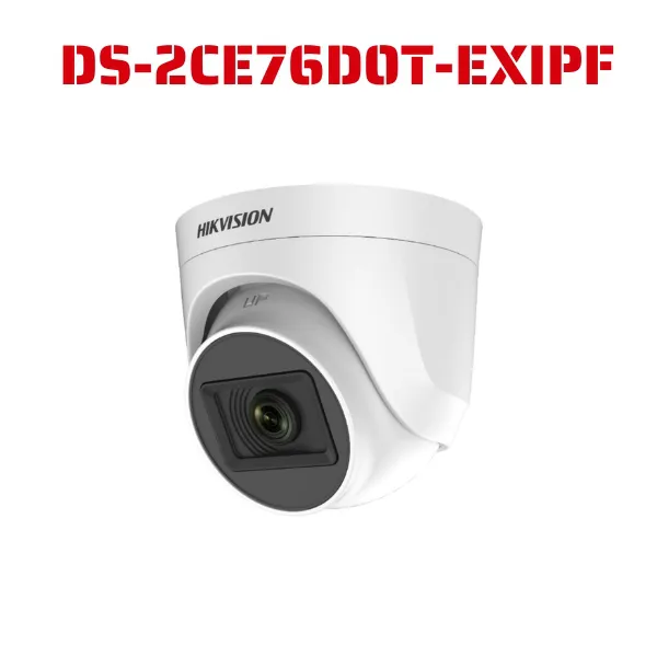 Camera tháp pháo HD-TVI 2MP Hikvision DS-2CE76D0T-EXIPF