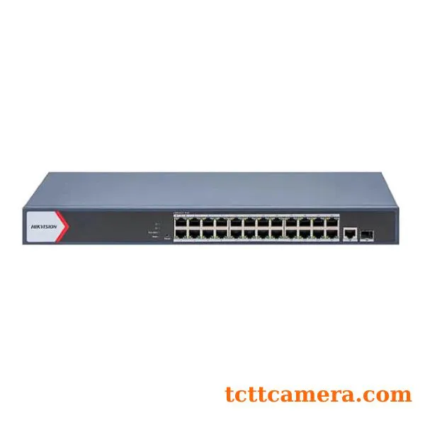 Switch cấp nguồn PoE 24 Port Gigabit Hikvision DS-3E1526P-EI