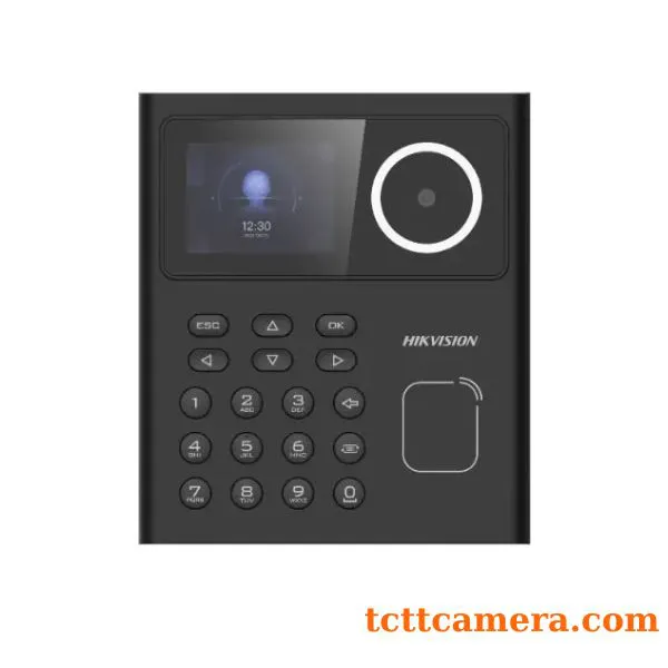 Máy chấm công nhận diện khuôn mặt + vân tay + Thẻ Hikvision DS-K1T320MFWX