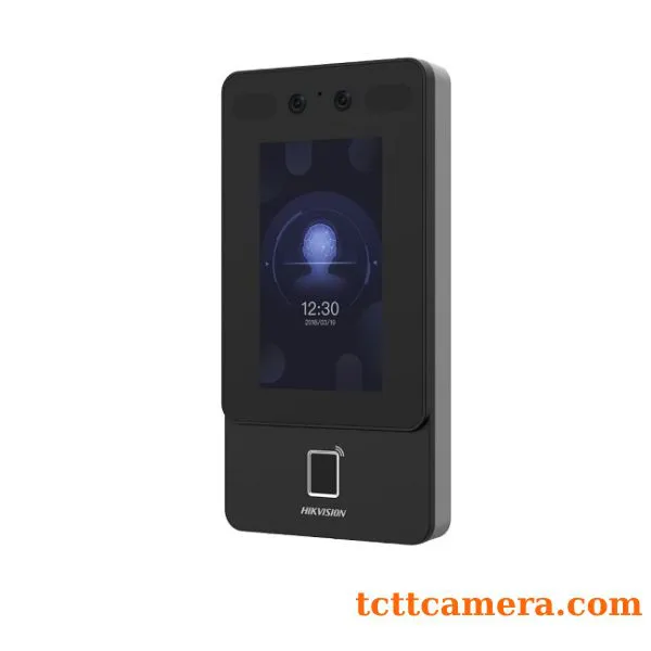 Máy chấm công nhận diện khuôn mặt + vân tay + thẻ Mifare có wifi Hikvision DS-K1T342MFWX