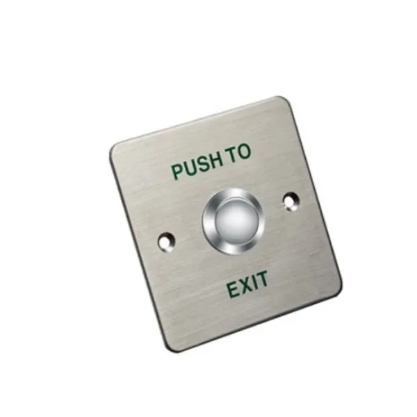 Nút Exit Mạt hợp kim nhôm nút bấm thép Hikvision DS-K7P01