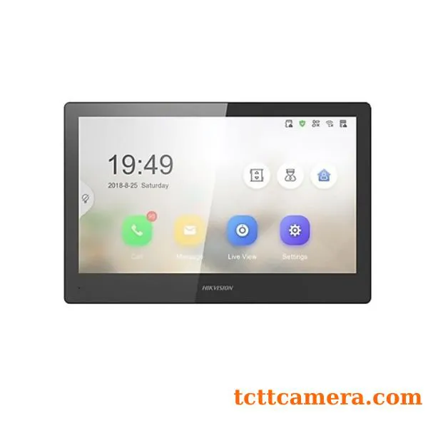 Màn hình căn hộ thế hệ 2 kích thước 10.1 inch (cao cấp) Hikvision DS-KH8520-WTE1