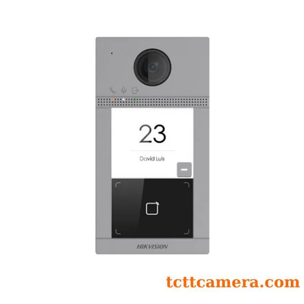 Nút bấm IP cổng cho villa thiết kế sang trọng có Wifi Hikvision DS-KV8113-WME1