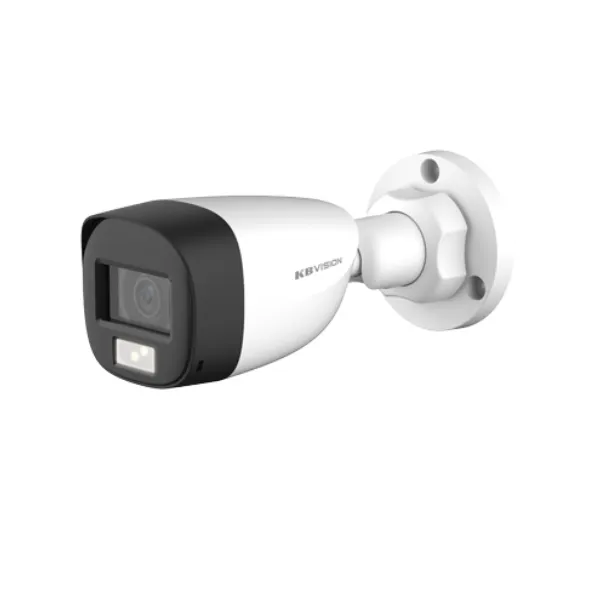 Camera Thân HD Analog Full Color ánh sáng kép thông minh 2.0MP Kbvision KX-AF2001C-DL-A-VN