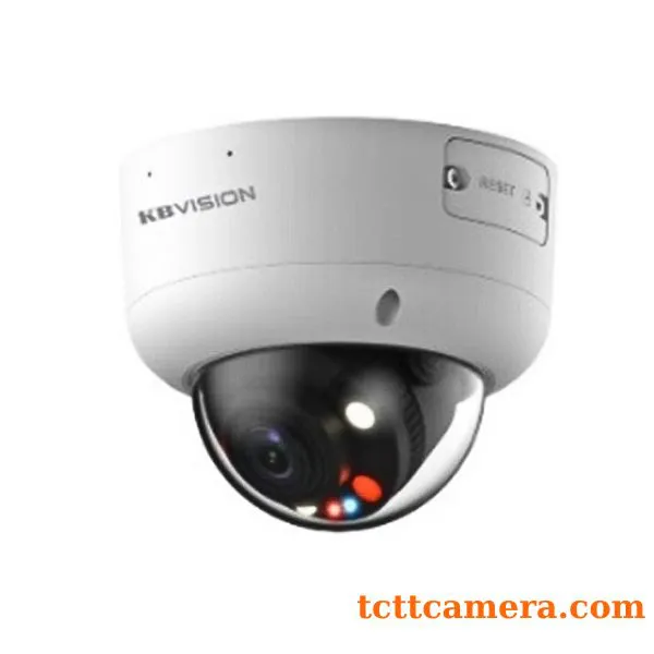 Camera IP AI Full Color - hồng ngoại - Báo động chủ động 5.0MP Kbvision KX-CAiF5004MN2-TiF-A