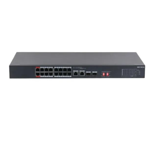 Switch PoE 16 port unmanaged Kbvision KX-CSW16-PFL2