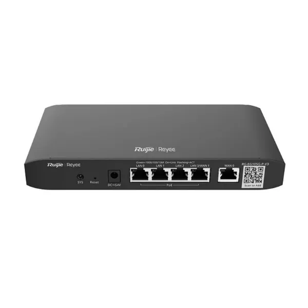 Dòng Smart Gateway tích hơp cấp nguồn PoE RG-EG105G-P-V3