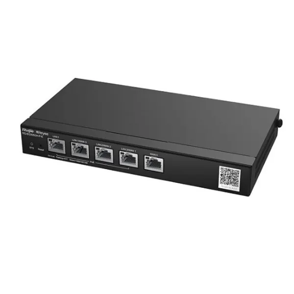 Dòng Smart Gateway tích hơp cấp nguồn PoE RG-EG305GH-P-E