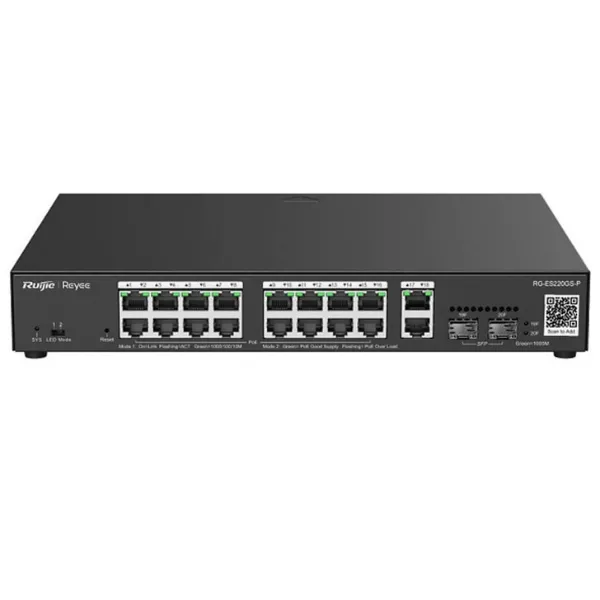 Ruijie Layer 2 Smart Managed PoE Switch 20 Cổng RG-ES220GS-P