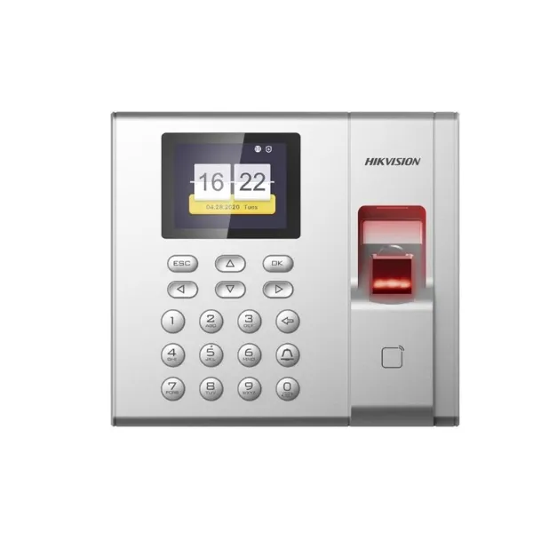 Máy Chấm Công Vân Tay + Card Mifare Màn hình LCD 2.4 inch Hikvision SH-K1A9803MF