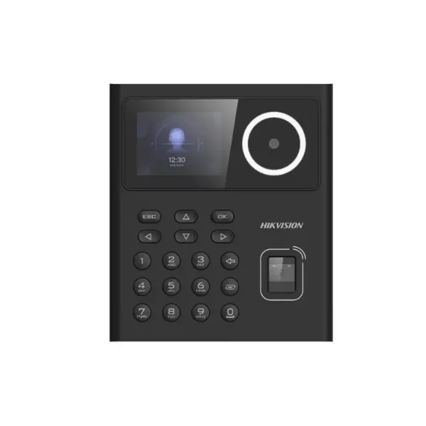 Máy chấm công nhận diên khuôn mặt + vân tay + Thẻ Hikvision SH-K1T9320MFWX