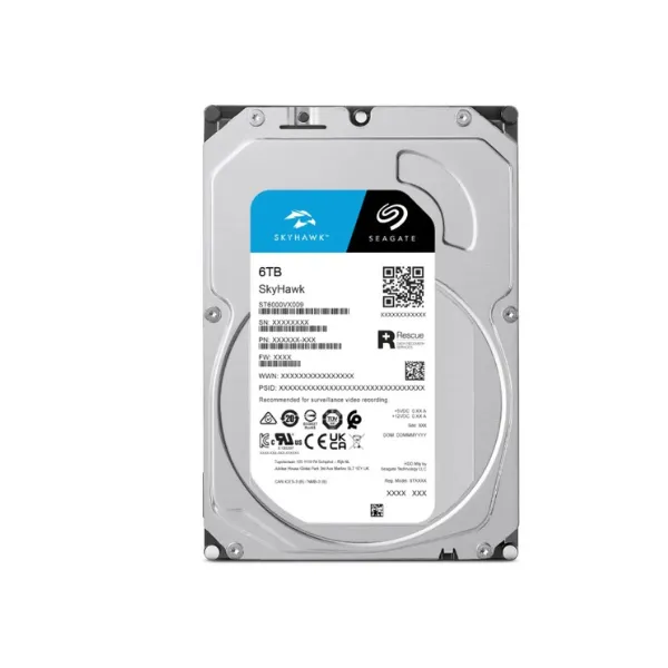 Ổ cứng ghi hình chuyên dụng SEAGATE SKYHAWK chính hãng 6000GB ST6000VX009