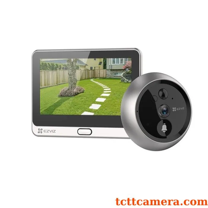 Chuông cửa và màn hình wifi không dây sử dụng pin sạc Ezviz DP2C