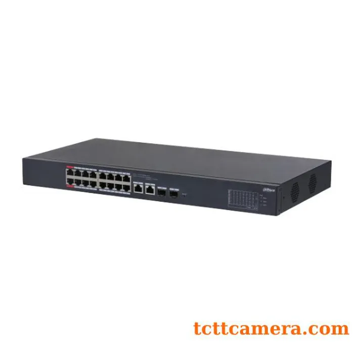Switch PoE Cloud 18 port Dahua DH-CS4218-16ET-135