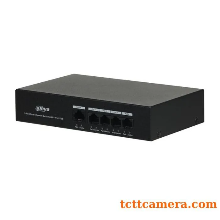 Switch POE 4-Port Dahua DH-PFS3005-4ET-36