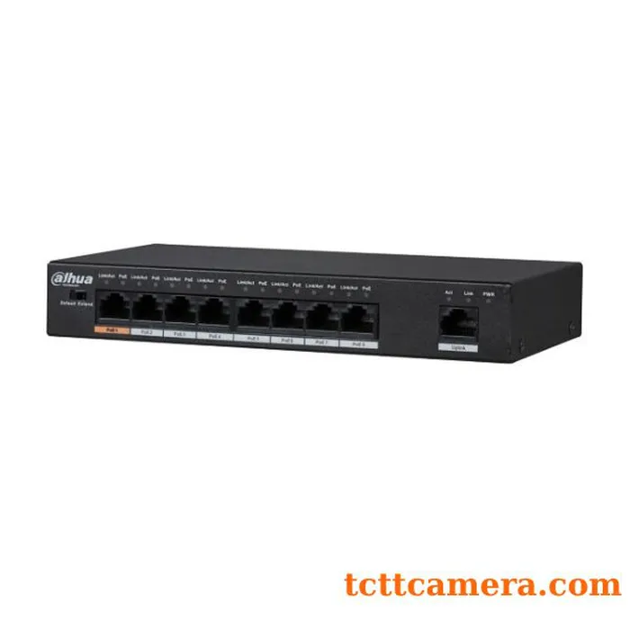 Switch PoE 8 port Dahua DH-PFS3009-8ET-96