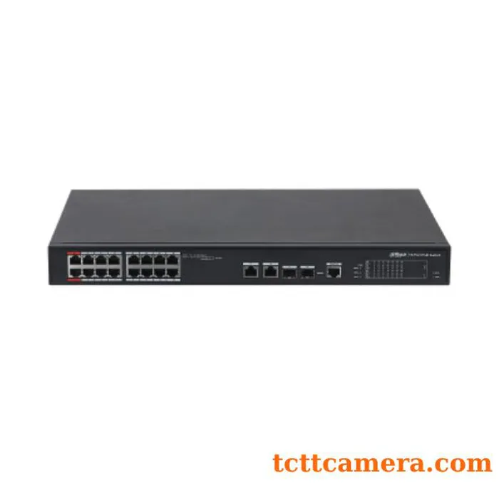 Switch PoE 16 port Dahua DH-PFS4218-16ET-190