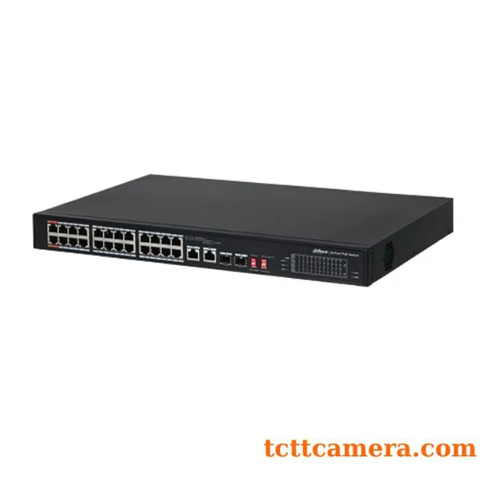 Switch PoE 24 port Dahua DH-PFS4226-24ET-240