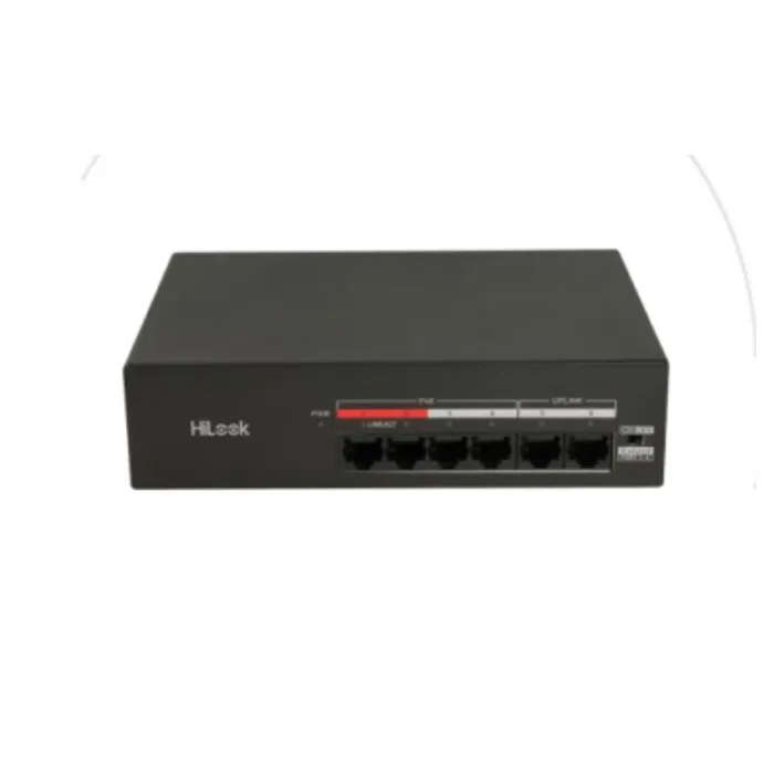 Switch POE 4 ports 10/100M Hilook DS-3E0106MP-35