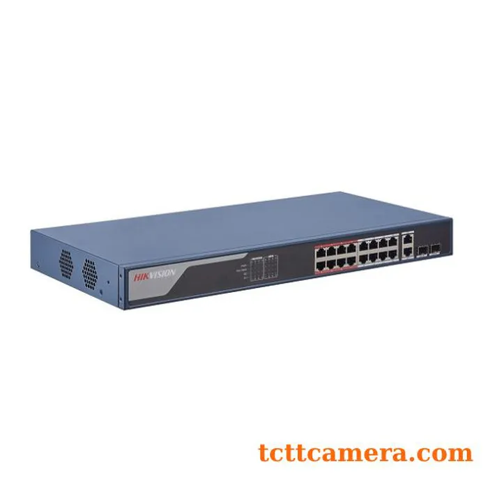 Switch POE 16 Port Hikvision DS-3E1318P-EI