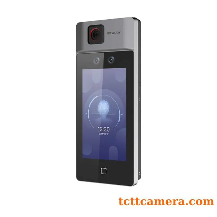 Máy chấm công đo thân nhiệt nhận diện khuôn mặt + thẻ Mifare Hikvision DS-K1T671TM-3XF