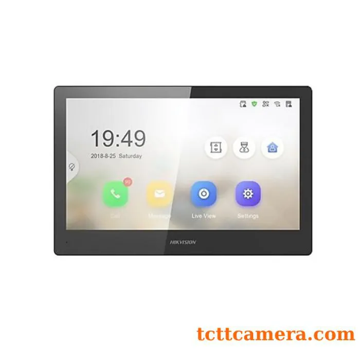 Màn hình căn hộ thế hệ 2 kích thước 10.1 inch (cao cấp) Hikvision DS-KH8520-WTE1