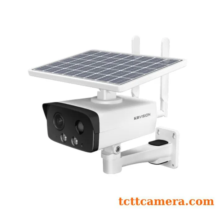Camera 4G tích hợp pin năng lượng mặt trời 4MP KBVISION KX-CF4203GN-AL-SP
