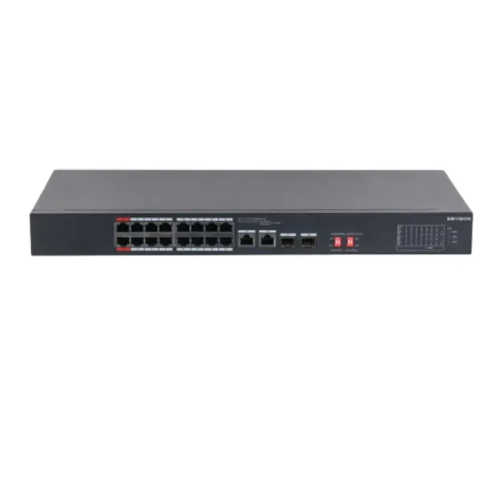 Switch PoE 16 port unmanaged Kbvision KX-CSW16-PFL2