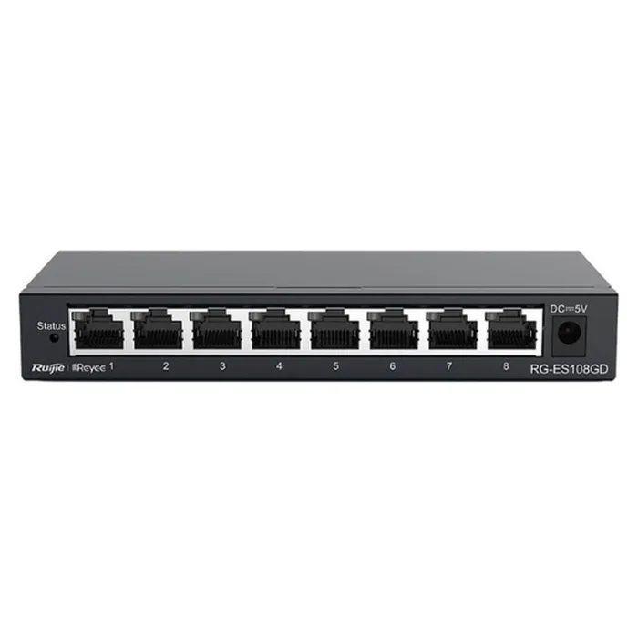 Unmanaged Switch 8 Cổng 10/100/100 BASE-T Ruijie RG-ES108G