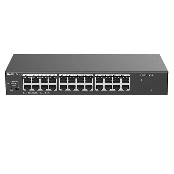 Unmanaged Switch 24 Cổng Gigabit Ruijie RG-ES124G-L