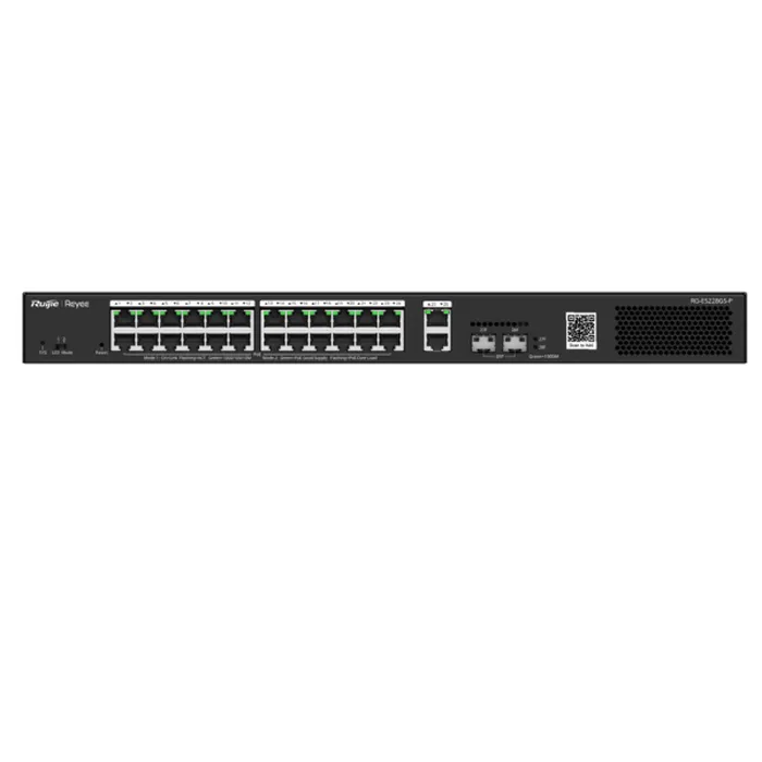 Ruijie Layer 2 Smart Managed PoE Switch 28 Cổng RG-ES228GS-P