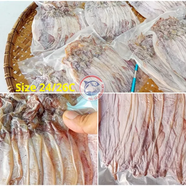 Mực Khô 24/26 con Phú Quý