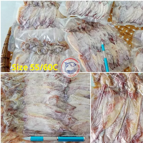 Mực Khô 55/60 con Phú Quý