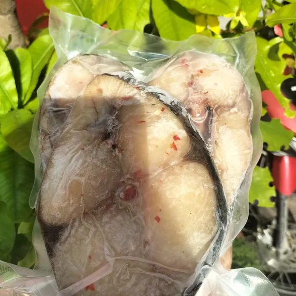 Cá thu nguyên con cắt lát Phú Quý