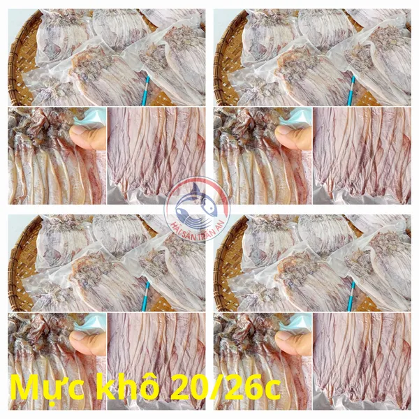 Mực khô 8/10 con Phú Quý