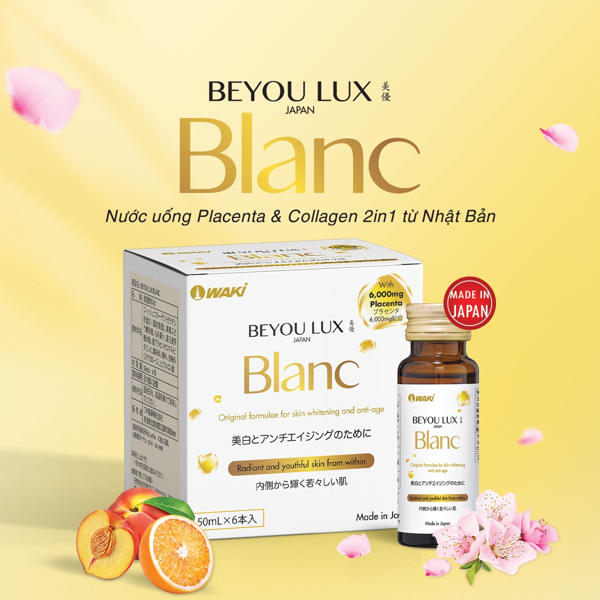 Nước uống Beyou Lux Blanc