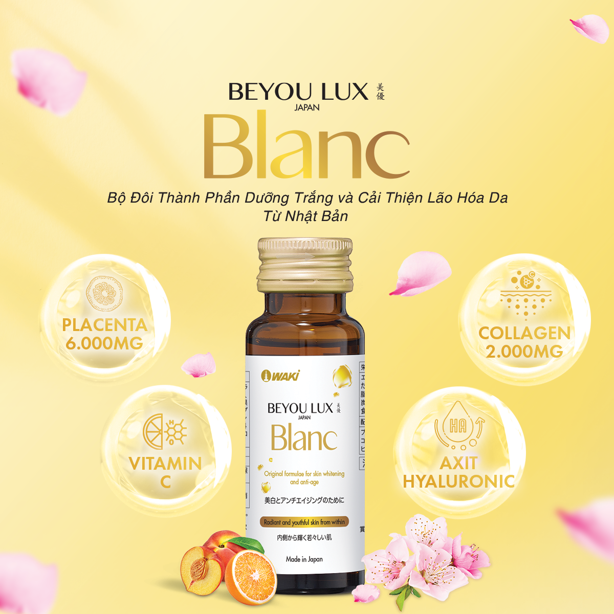 Nước uống Beyou Lux Blanc