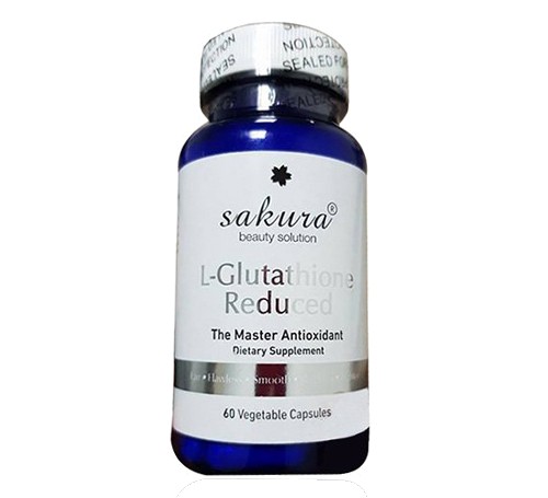 Viên uống trắng da Sakura L-Glutathione Reduced