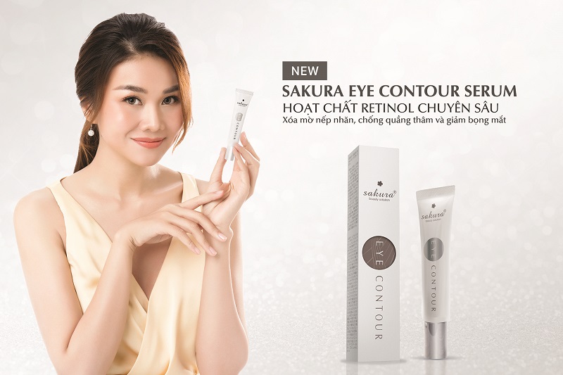 Serum chống nhăn, chống thâm vùng mắt Sakura Eye Contour Serum