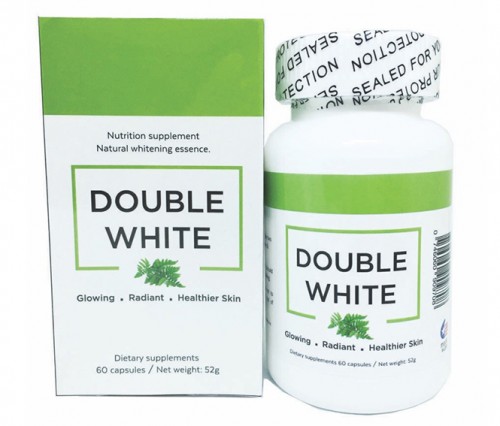 Viên uống trắng da chống nắng Double White