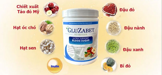 Sữa cho người tiểu đường Gluzabet