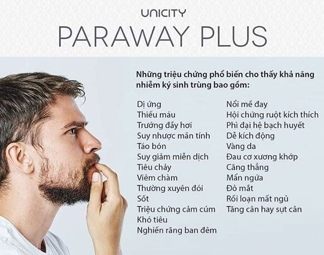 Những biểu hiện nhiễm ký sinh trùng