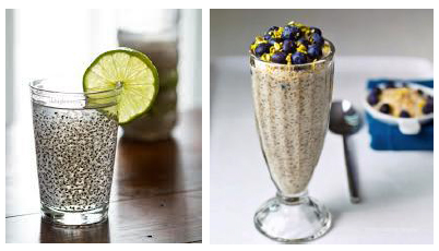 Món ăn từ hạt chia