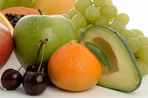 Trái cây có nhiều chất xơ