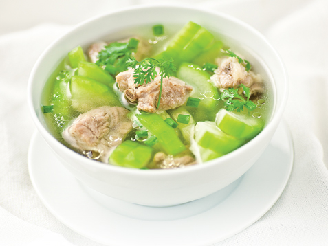 Canh bí đao có hiệu quả giảm cân